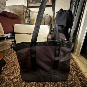 lululemon athletica Black Duffel Bag